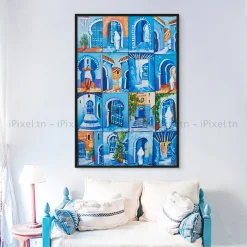 Tableau Toile Art Architecturale IP-01707