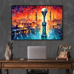 Tableau Toile Art Architecturale IP-01708