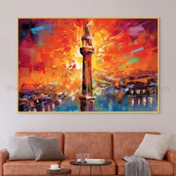Tableau Toile Art Architecturale IP-01710
