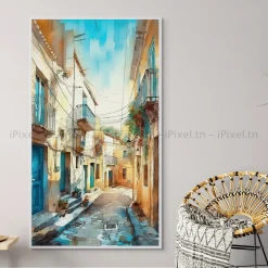 Tableau Toile Art Architecturale IP-01714