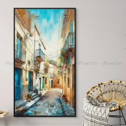 Tableau Toile Art Architecturale IP-01714