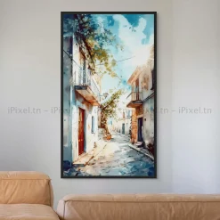 Tableau Toile Art Architecturale IP-01715