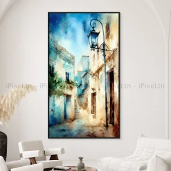 Tableau Toile Art Architecturale IP-01717