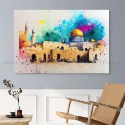Tableau Toile Art Architecturale IP-01720