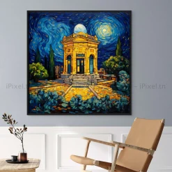 Tableau Toile Art Architecturale IP-01742