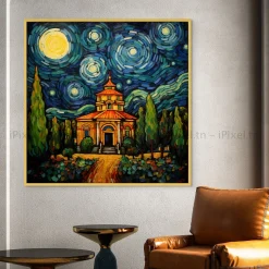 Tableau Toile Art Architecturale IP-01743