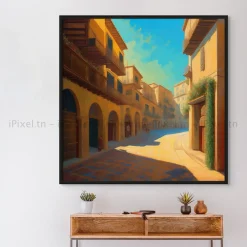 Tableau Toile Art Architecturale IP-01749