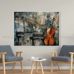 Tableau Toile Art Des Objets IP-02381