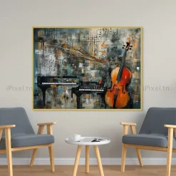 Tableau Toile Art Des Objets IP-02381
