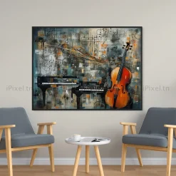 Tableau Toile Art Des Objets IP-02381