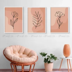 Tableau Toile Art Floral IP-02665