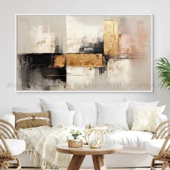 Tableau Toile Art Abstrait IP-02883