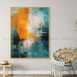 Tableau Toile Art Abstrait IP-02895