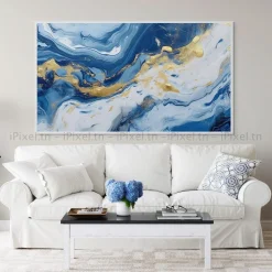 Tableau Toile Art Abstrait IP-02940