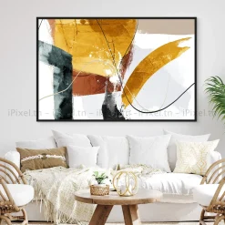 Tableau Toile Art Abstrait IP-03013