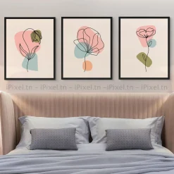 Tableau Toile Art Floral IP-03387