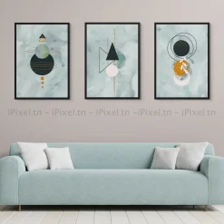 Tableau Toile Art Abstrait IP-03392