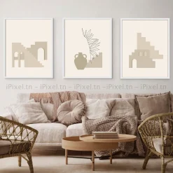 Tableau Toile Art Architecturale IP-03394
