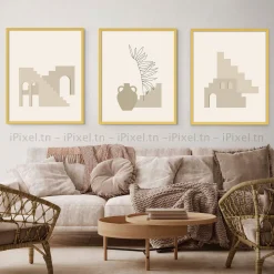 Tableau Toile Art Architecturale IP-03394
