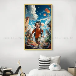 Tableau Toile Art Enfantin IP-03397