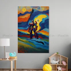 Tableau Toile Art Enfantin IP-03437
