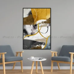 Tableau Toile Art Abstrait IP-03465