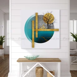 Tableau Toile Art Abstrait IP-03468