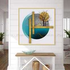 Tableau Toile Art Abstrait IP-03468
