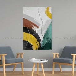 Tableau Toile Art Abstrait IP-03470