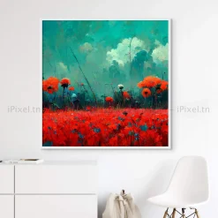 Tableau Toile Art Floral IP-03490