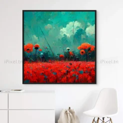 Tableau Toile Art Floral IP-03490