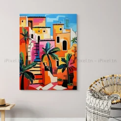 Tableau Toile Art Architecturale IP-03499