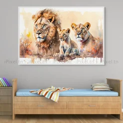 Tableau Toile Art Enfantin IP-03514