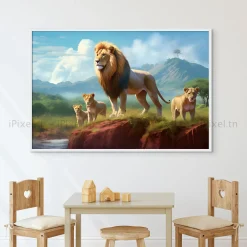Tableau Toile Art Enfantin IP-03534