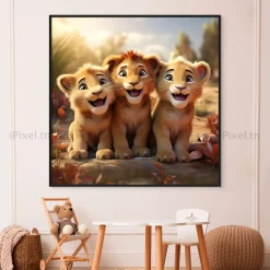 Tableau Toile Art Enfantin IP-03537