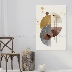 Tableau Toile Art Abstrait IP-03541