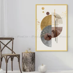 Tableau Toile Art Abstrait IP-03541