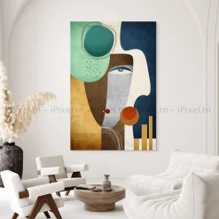 Tableau Toile Art Abstrait IP-03543