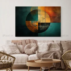 Tableau Toile Art Abstrait IP-03551