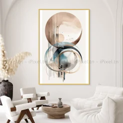 Tableau Toile Art Abstrait IP-03552