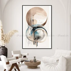 Tableau Toile Art Abstrait IP-03552