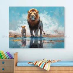 Tableau Toile Art Enfantin IP-03557