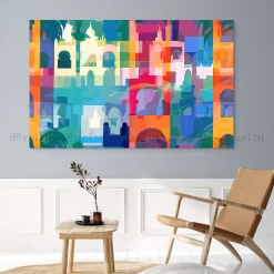 Tableau Toile Art Architecturale IP-03587