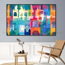 Tableau Toile Art Architecturale IP-03587