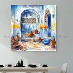 Tableau Toile Art Architecturale IP-03602