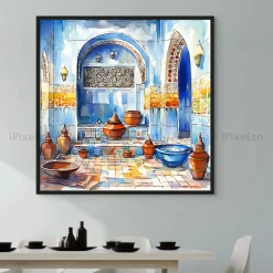 Tableau Toile Art Architecturale IP-03602