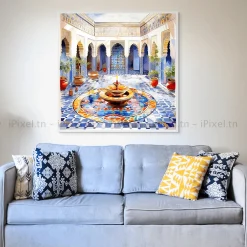 Tableau Toile Art Architecturale IP-03604